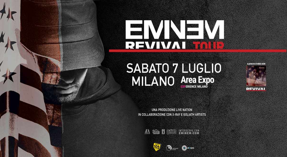 Concerto Eminem Milano 7 Luglio - ONE YEAR LATER